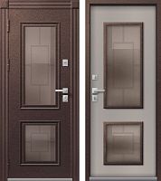 Центурион Т-1-2025 PREMIUM Шоколад муар-Кашемир грей (цвет стекла Bronze)